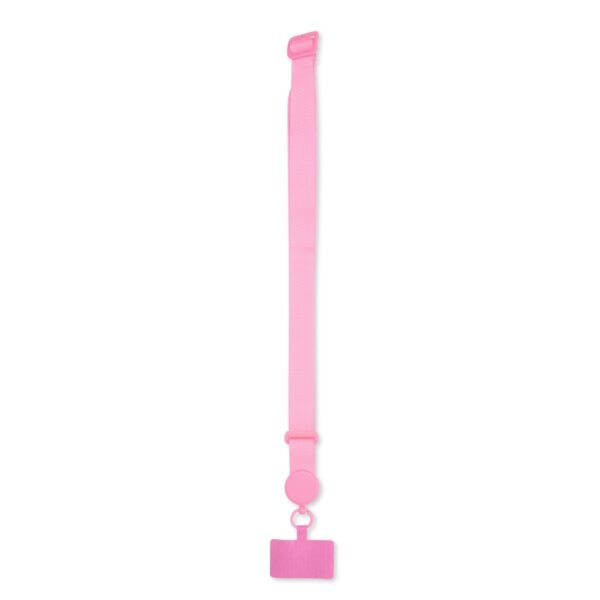 Acessórios para Celular Personalizados Cordão Poliéster ROSA