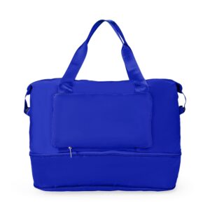 Bolsa Personalizada Expansível E Dobrável 30 Litros AZUL