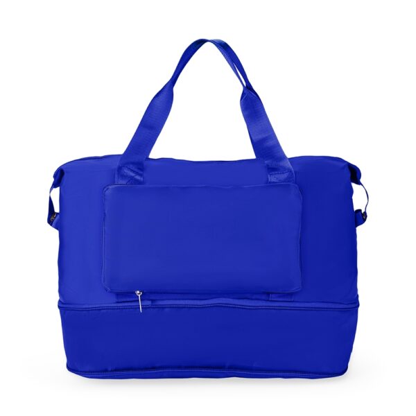 Bolsa Personalizada Expansível E Dobrável 30 Litros AZUL