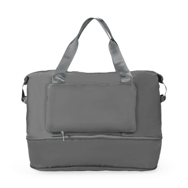 Bolsa Personalizada Expansível E Dobrável 30 Litros CINZA
