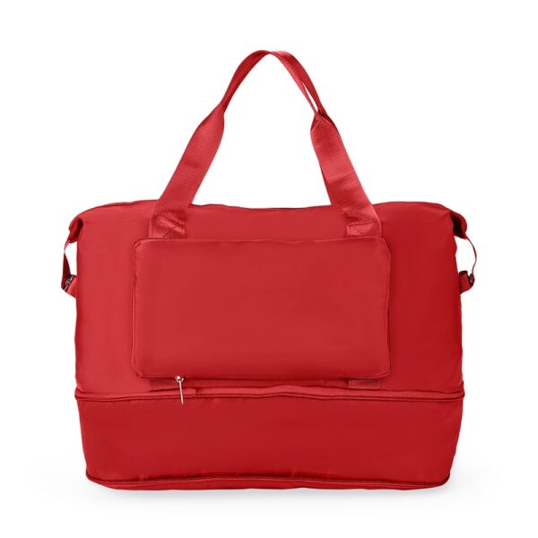 Bolsa Personalizada Expansível E Dobrável 30 Litros VERMELHO