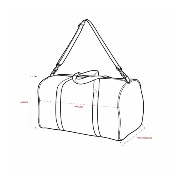 Bolsa Personalizada Poliéster 44L - Detalhe 7