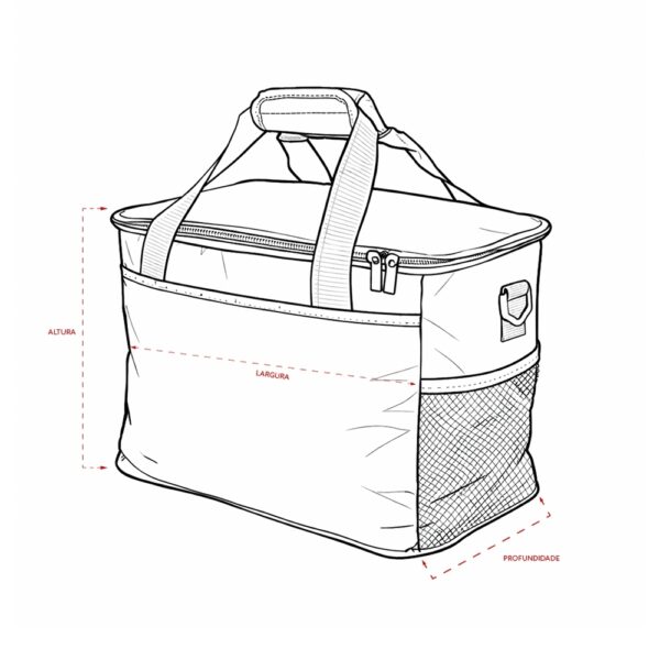 Bolsa Térmica Personalizada 25L - Detalhe 6
