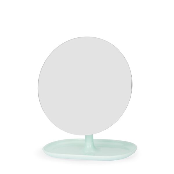 Brinde Feminino Espelho Mesa Plástico AZUL