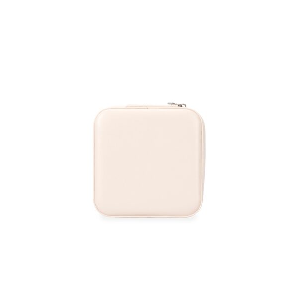 Brinde Feminino Porta-Joias Com Espelho BEGE