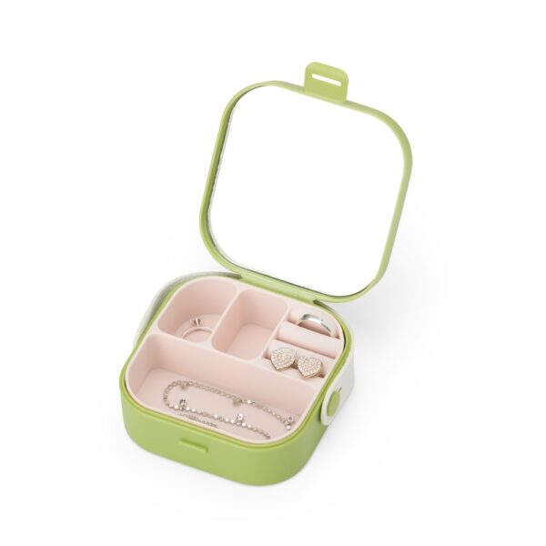Brinde Feminino Porta Jóias Com Espelho - Detalhe 2