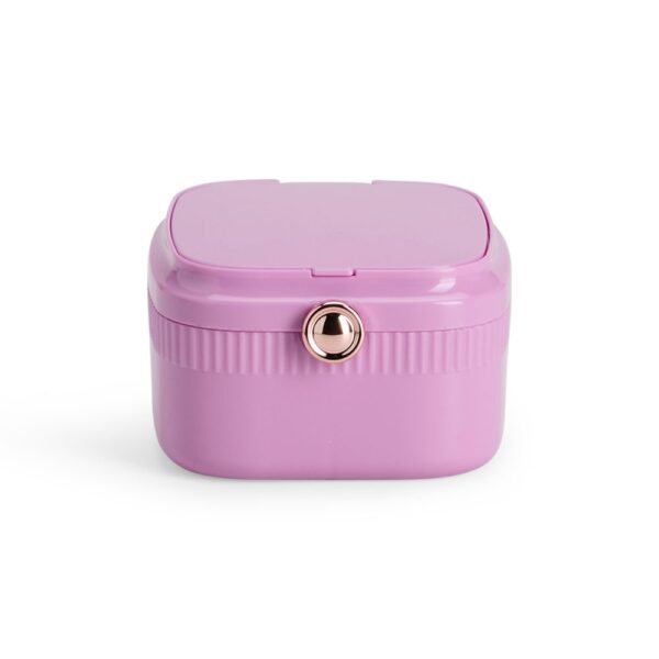 Brinde Feminino Porta-Joias Com Espelho ROXO
