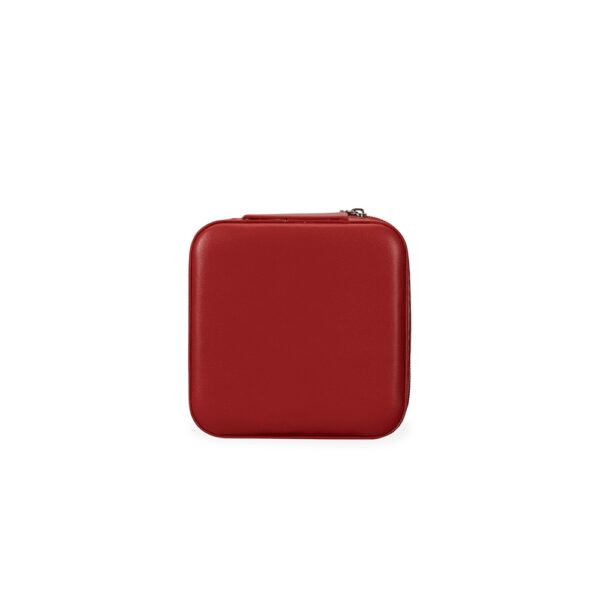 Brinde Feminino Porta-Joias Com Espelho VERMELHO