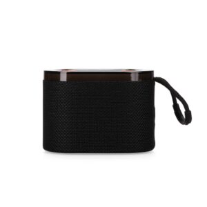 Caixa De Som Personalizada Multimídia Tws Com Luzes Rgb PRETO