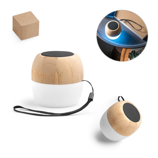 Caixa de Som Personalizado Bambu - Foto 1