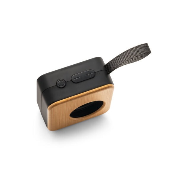 Caixa de Som Personalizado Reciclado Bambu - Foto 7
