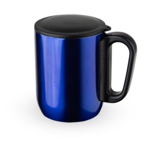 Caneca Personalizada Inox Parede Dupla 230ml AZUL