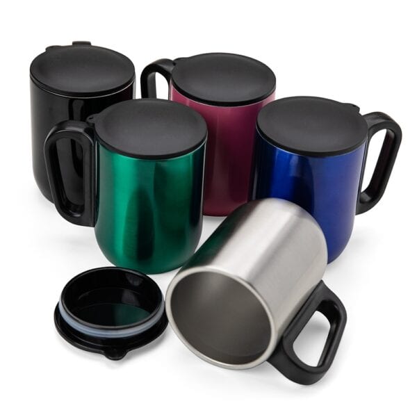 Caneca Personalizada Inox Parede Dupla 230ml - Detalhe 1