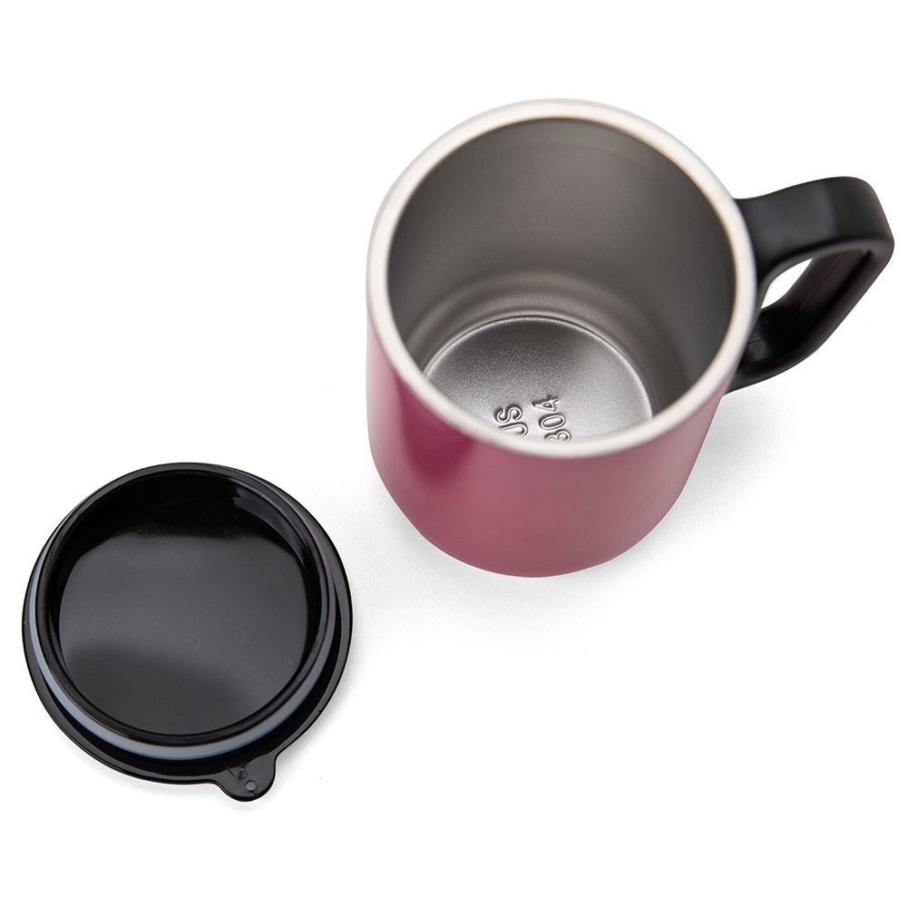 - Huble Brindes Corporativos Caneca Personalizada Inox Parede Dupla 230ml - Detalhe 3
