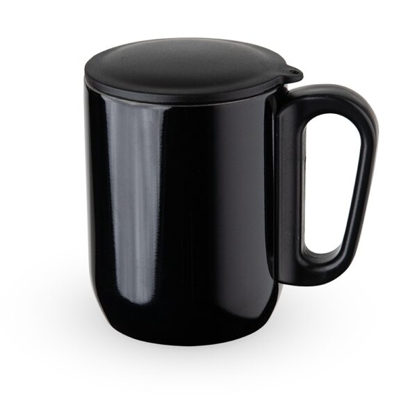Caneca Personalizada Inox Parede Dupla 230ml PRETO