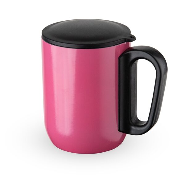 Caneca Personalizada Inox Parede Dupla 230ml ROSA