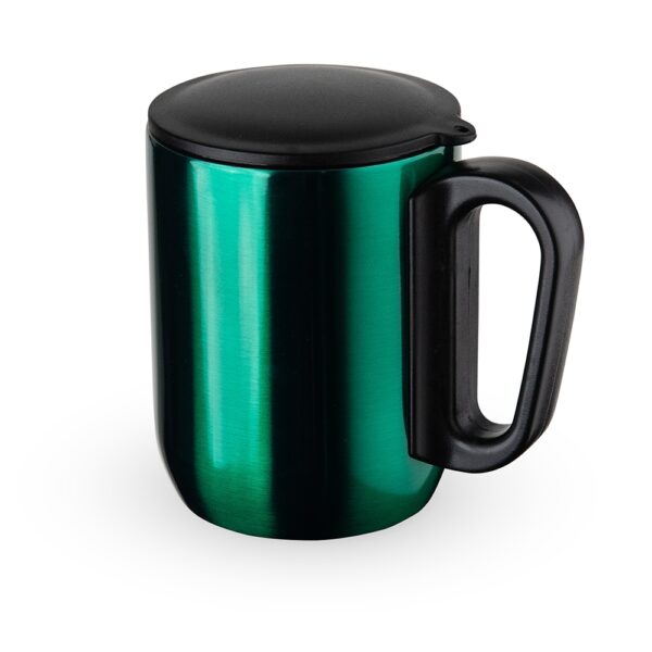 Caneca Personalizada Inox Parede Dupla 230ml VERDE