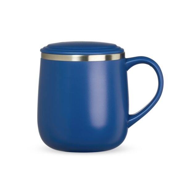 Caneca Personalizada Parede Dupla 370ml AZUL