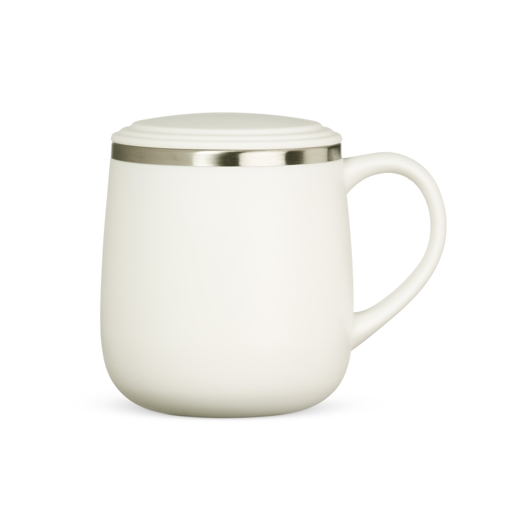 - Huble Brindes Corporativos Caneca Personalizada Parede Dupla 370ml BRANCO