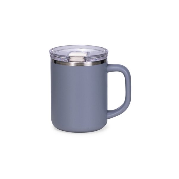 Caneca Personalizada Parede Dupla 450ml CINZA