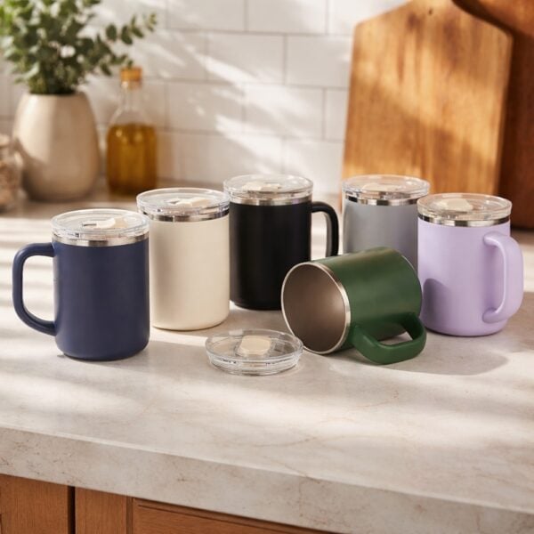 Caneca Personalizada Parede Dupla 450ml - Detalhe 1
