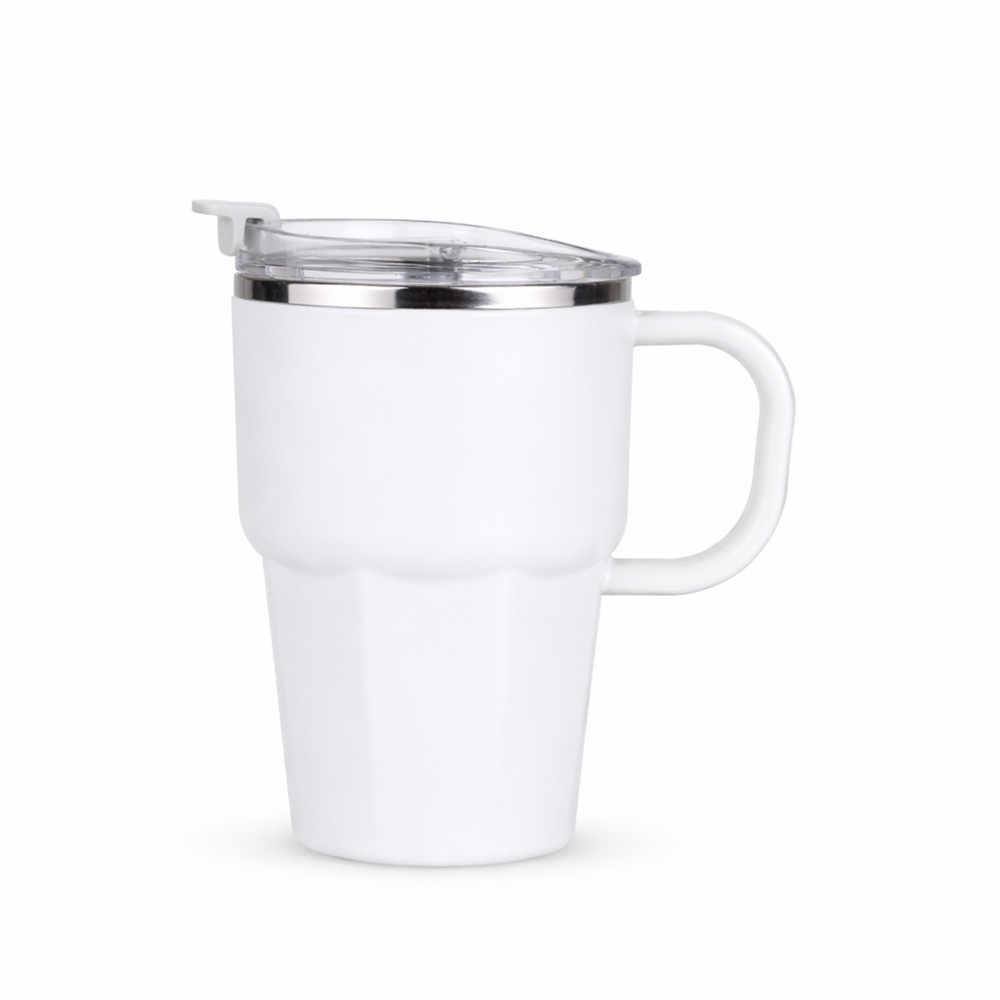 - Huble Brindes Corporativos Caneca Personalizada Parede Dupla 550ml BRANCO