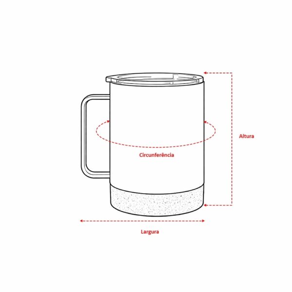 Caneca Térmica Personalizada 330ml - Detalhe 5