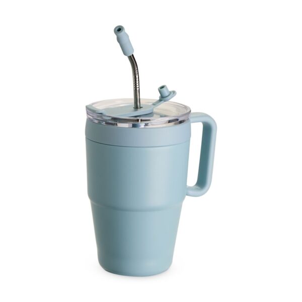Caneca Térmica Personalizada 600ml AZUL