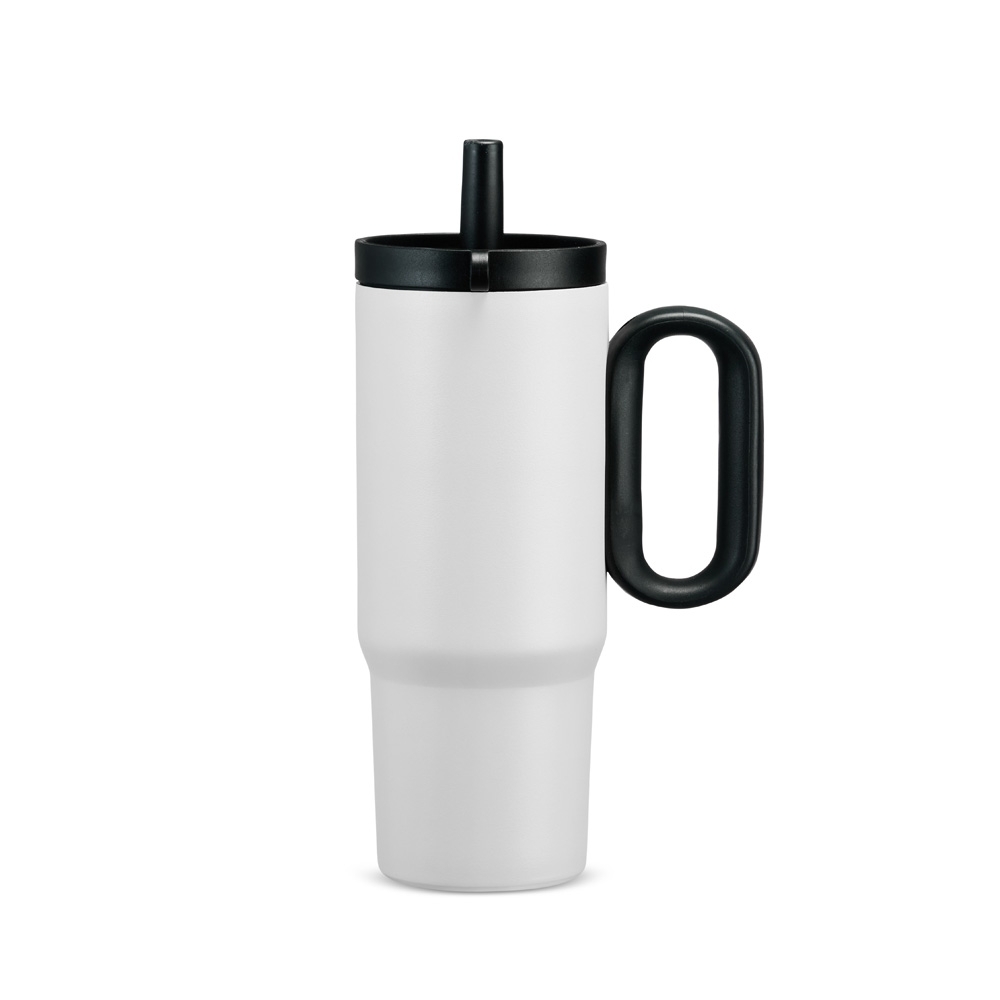 - Huble Brindes Corporativos Caneca Térmica Personalizada 750ml BRANCO