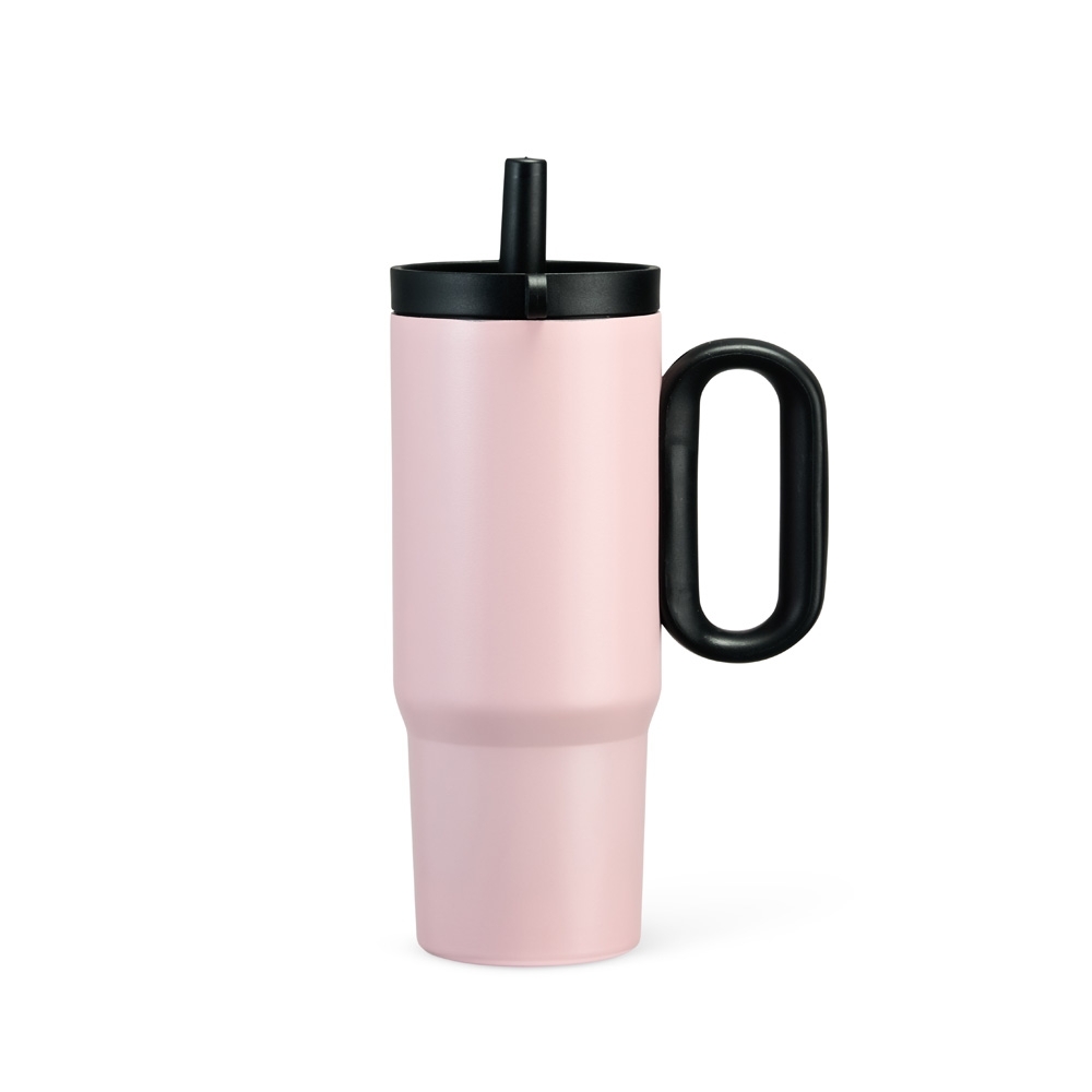 - Huble Brindes Corporativos Caneca Térmica Personalizada 750ml ROSA
