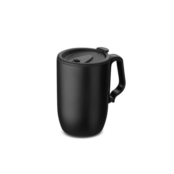 Caneca Térmica Personalizada Aço Inox Preto