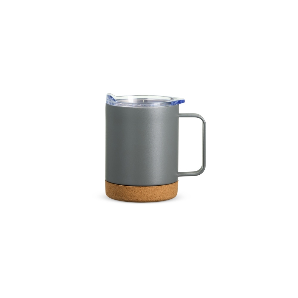 - Huble Brindes Corporativos Caneca Térmica Personalizada Com Cortiça De 400ml CHUMBO