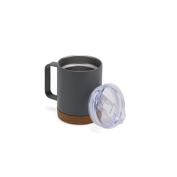 Caneca Térmica Personalizada Com Cortiça De 400ml - Detalhe 2
