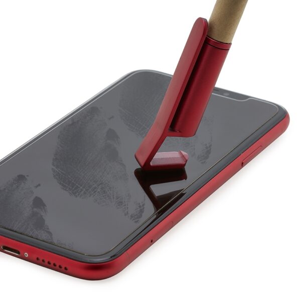 Caneta Ecológica Personalizada Base P/ Celular - Detalhe 4