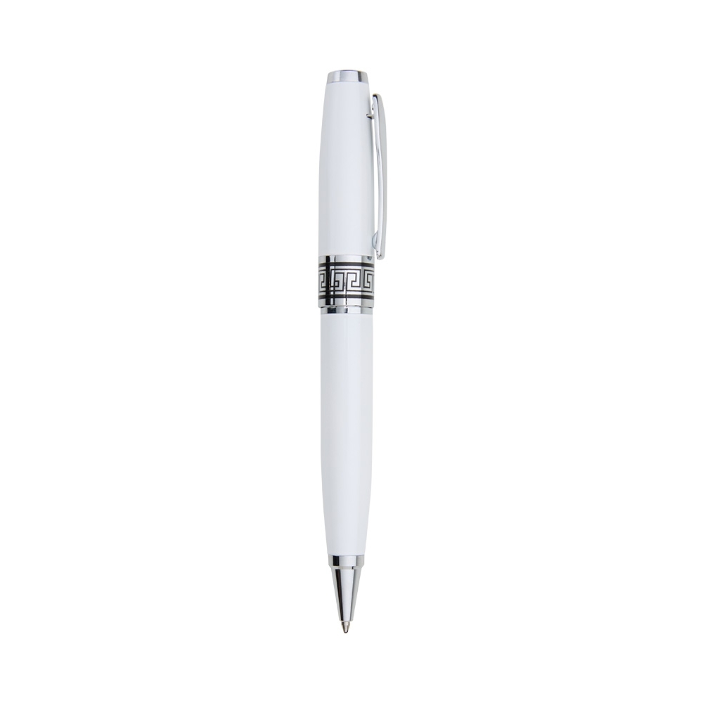 - Huble Brindes Corporativos Caneta Metal Personalizada BRANCO