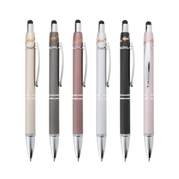 Caneta Metal Personalizada Touch Antiestresse - Detalhe 1