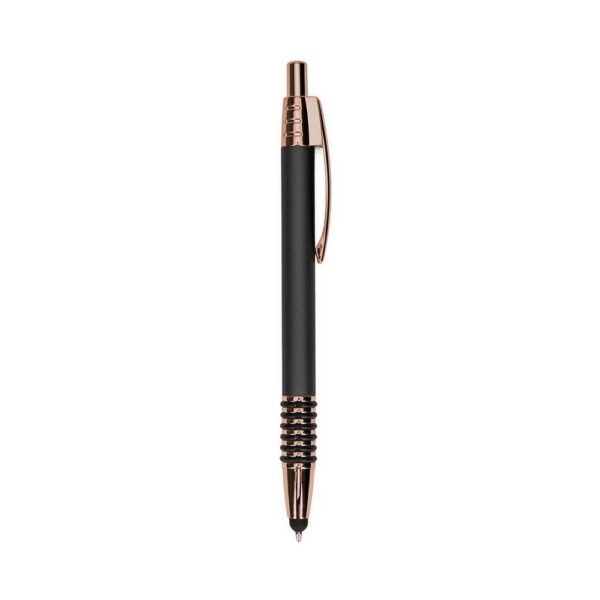 Caneta Metal Personalizada Touch PRETO