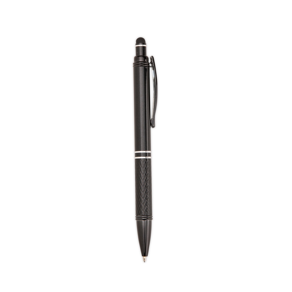 - Huble Brindes Corporativos Caneta Metal Personalizada Touch PRETO