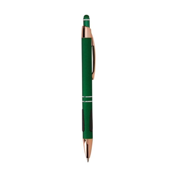 Caneta Metal Personalizada Touch VERDE