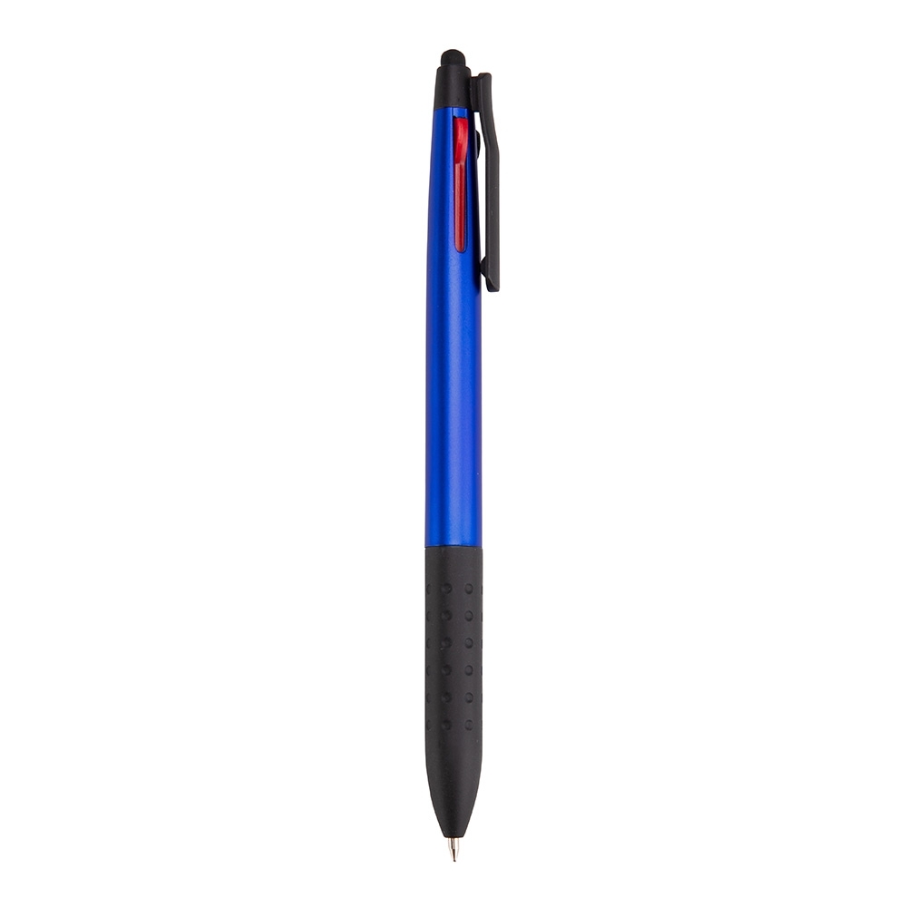 - Huble Brindes Corporativos Caneta Personalizada 3 Em 1 Touch AZUL
