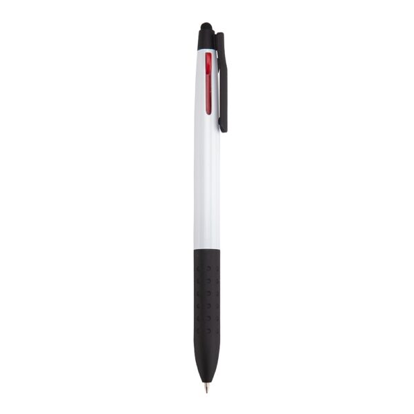 Caneta Personalizada 3 Em 1 Touch BRANCO