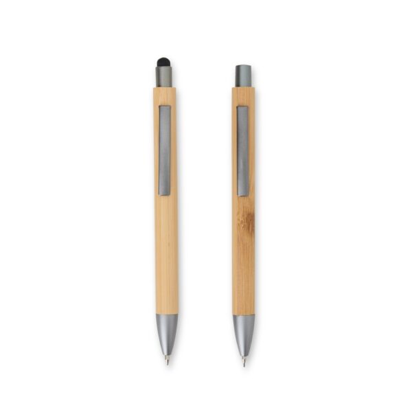 Caneta Personalizada Ecológica Kit Ecológico Lapiseira Bambu - Detalhe 6