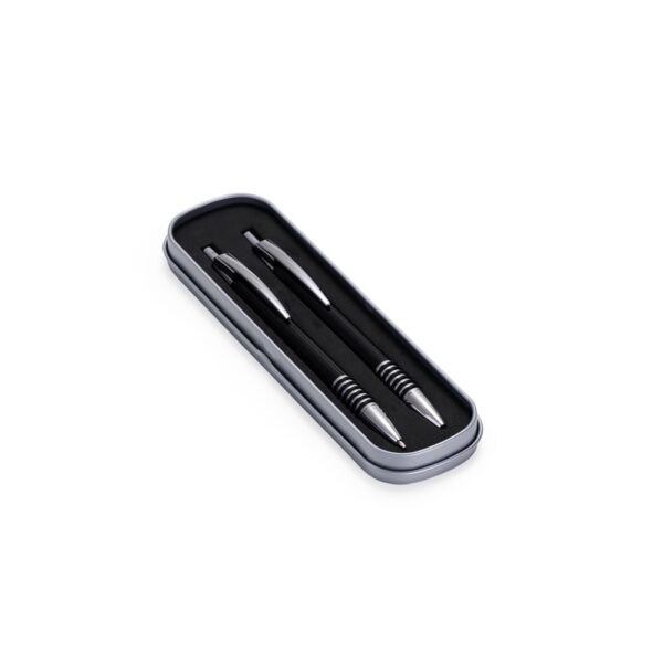 Caneta Personalizada Metal Conjunto Lapiseira PRETO