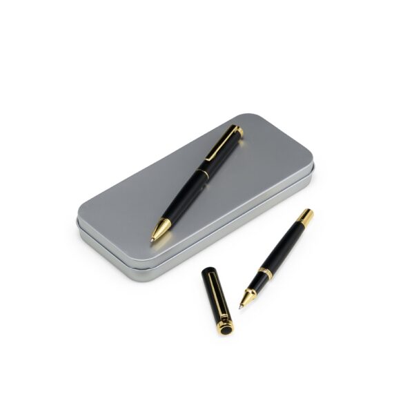 Caneta Personalizada Metal Kit Esferográfica Roller - Detalhe 7