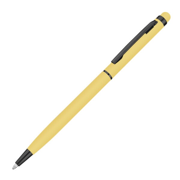 Caneta Personalizada Metálica Amarelo