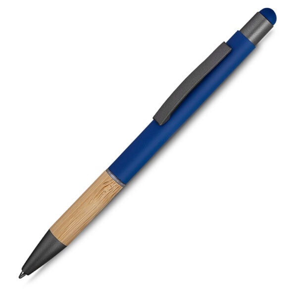 Caneta Personalizada Metálica Azul
