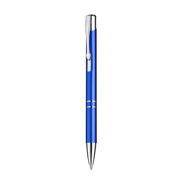 Caneta Personalizada Metálica Azul