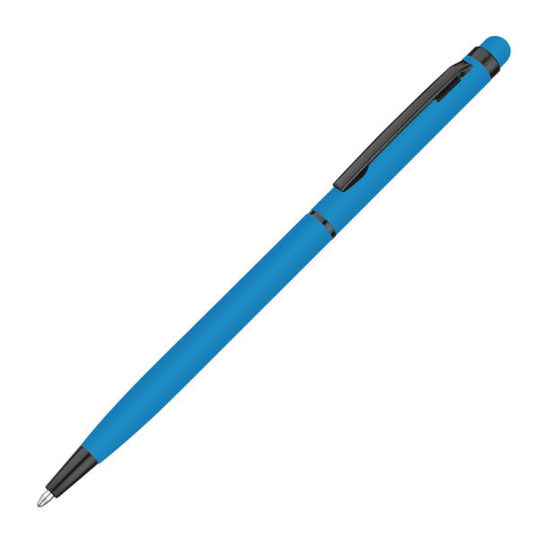 Caneta Personalizada Metálica Azul