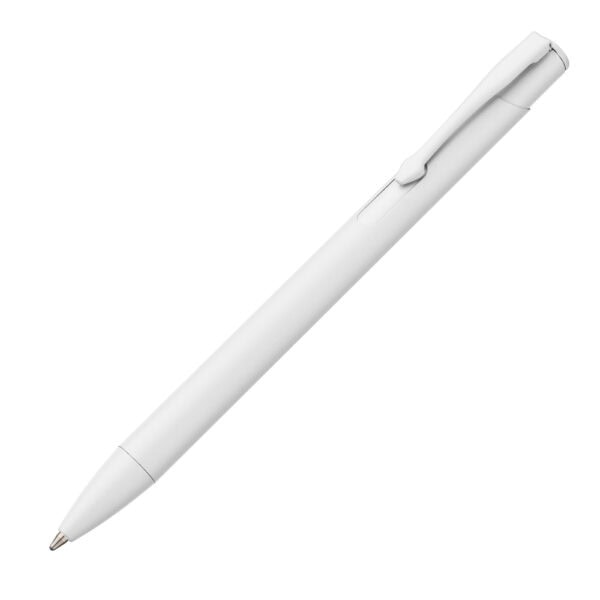 Caneta Personalizada Metálica Branco