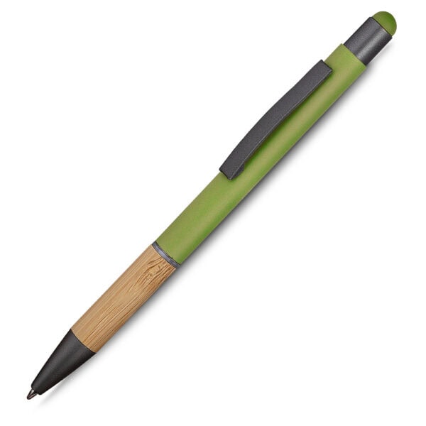 Caneta Personalizada Metálica Verde